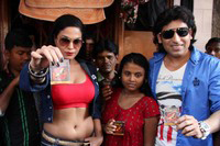 Veena Malik Visits Kamathipura Hot Photos